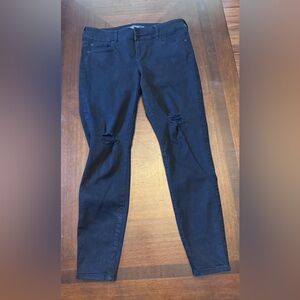 Torrid Distressed Black Jeans